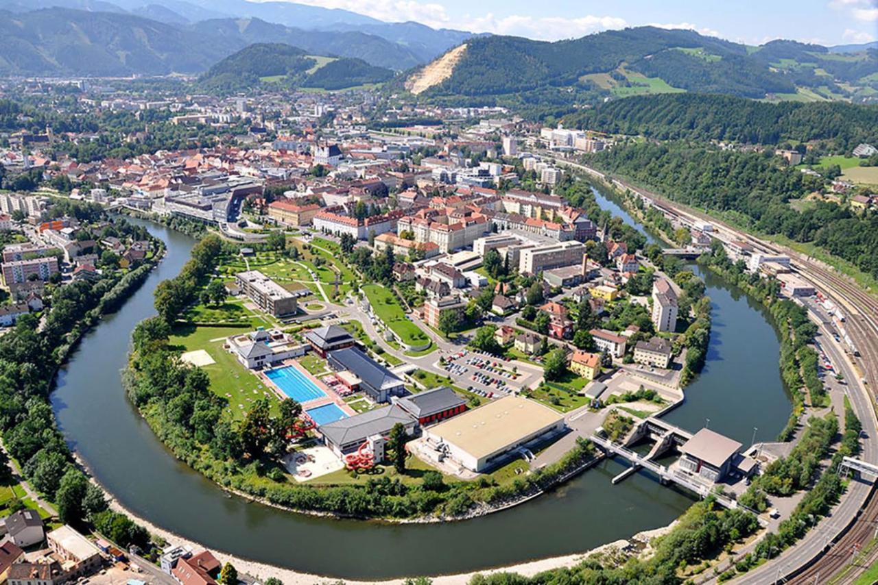 Apartament Auszeit Steiraland Penthouse 9 Mit Grossen Balkon Und Parkplatz Leoben  Zewnętrze zdjęcie